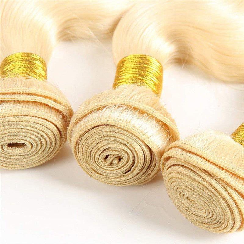Virgin Human Hair Extensions - 3 Bundles in Various Lengths & Textures
