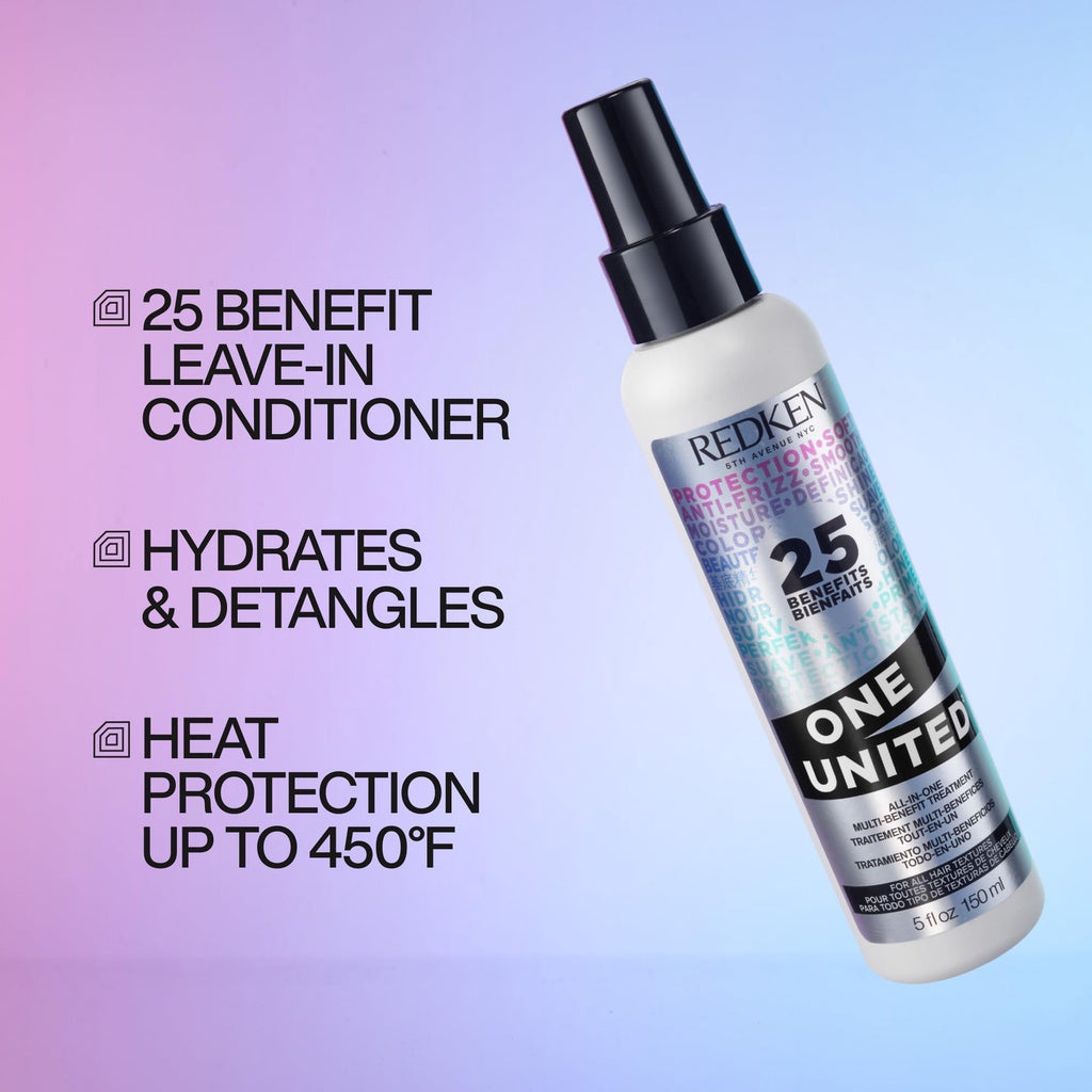 Redken One United Leave-In Conditioner & Heat Protectant Spray