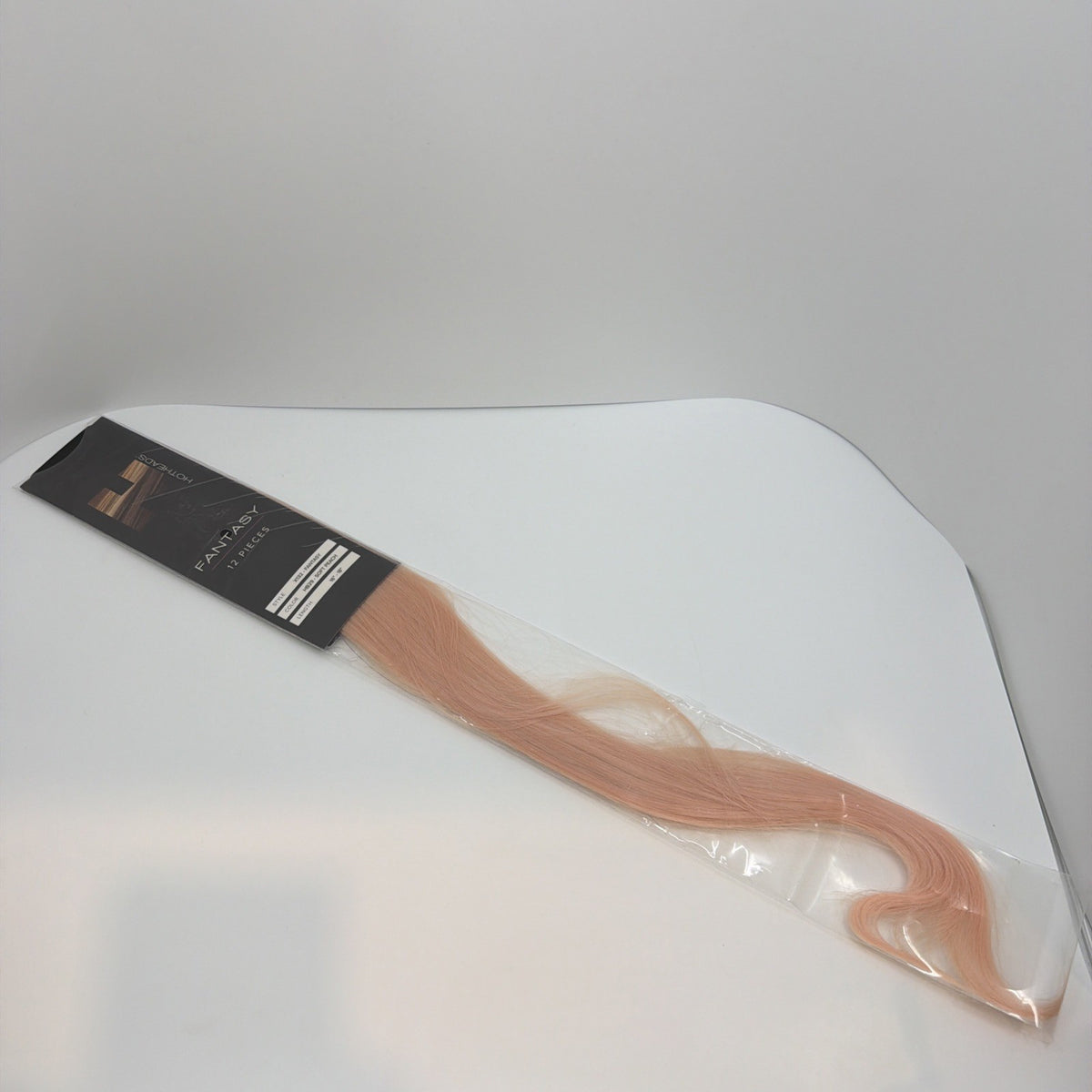 Tape-In Hair Extensions Soft Peach 16-18 Inches - 12 Pieces Natural Remy Human Hair