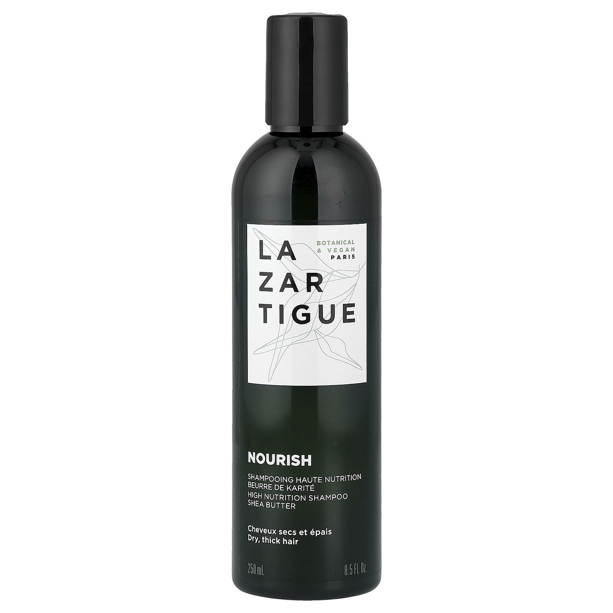 Nourishing Shampoo for Dry, Thick Hair - 8.5 fl oz Botanical Vegan