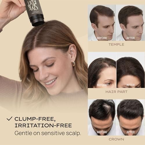 Hair Building Fibers Dark Brown 0.88oz - Instant Volume & Thickness for Thinning Hair
