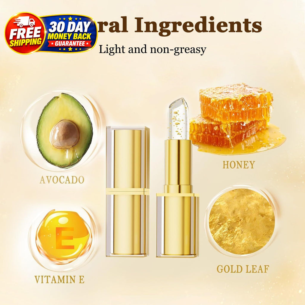 Color Changing Lipstick for Mature Lips - PH Responsive, Long-Lasting Moisturizer
