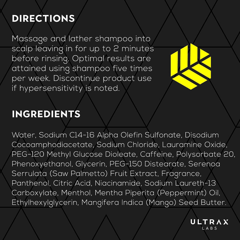 Hair Growth Thickening Shampoo for Women and Men - 8 Oz