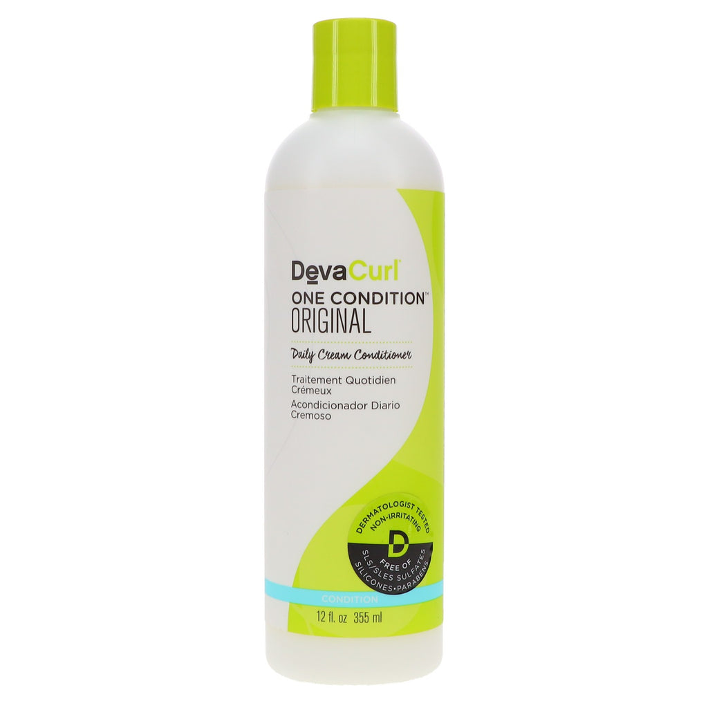 DevaCurl One Condition Original Daily Cream Conditioner 12 oz for Curly Hair