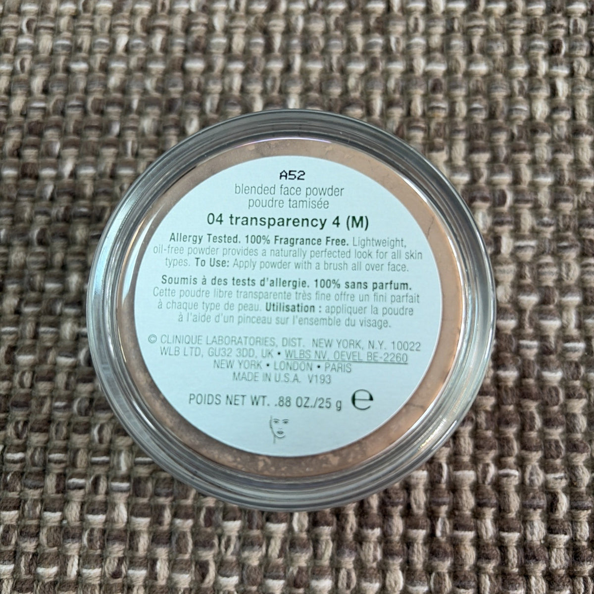 Blended Face Powder #04 Transparency 4 - 0.88 oz by Clinique