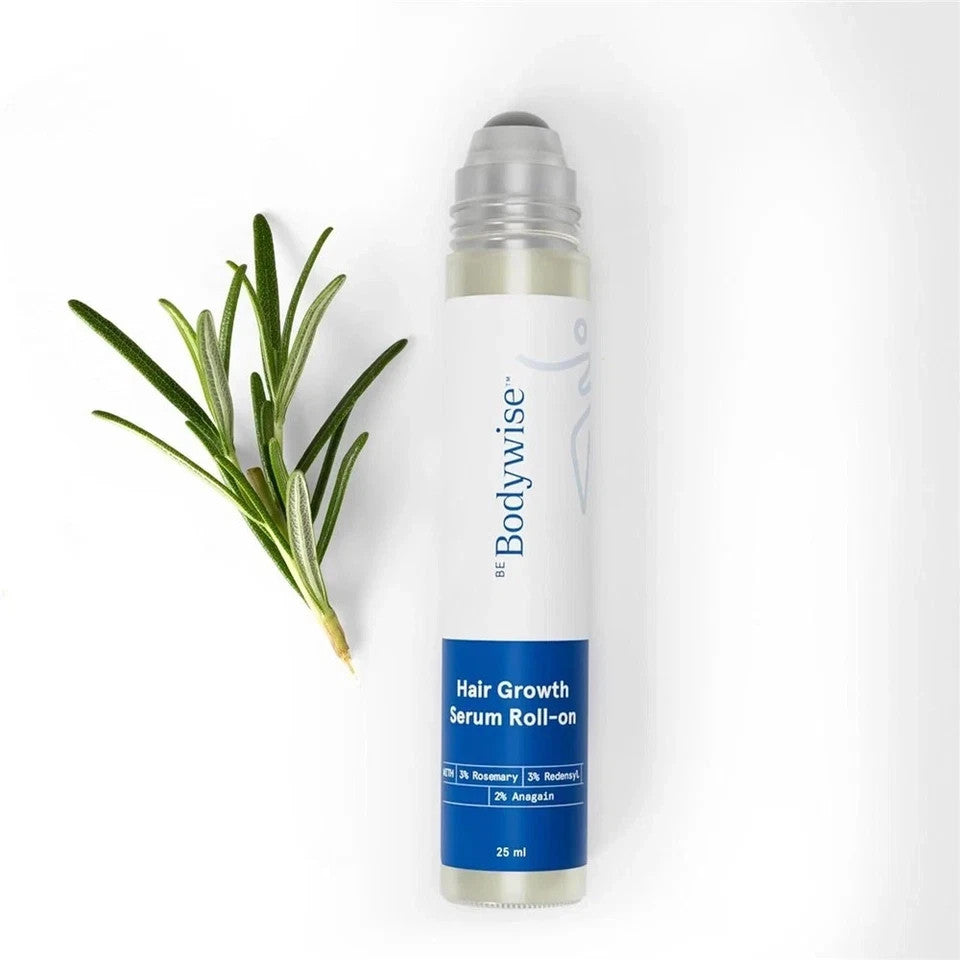 Hair Density Serum Roll-On for Thicker Hair - 3 Pack, 25ml Each