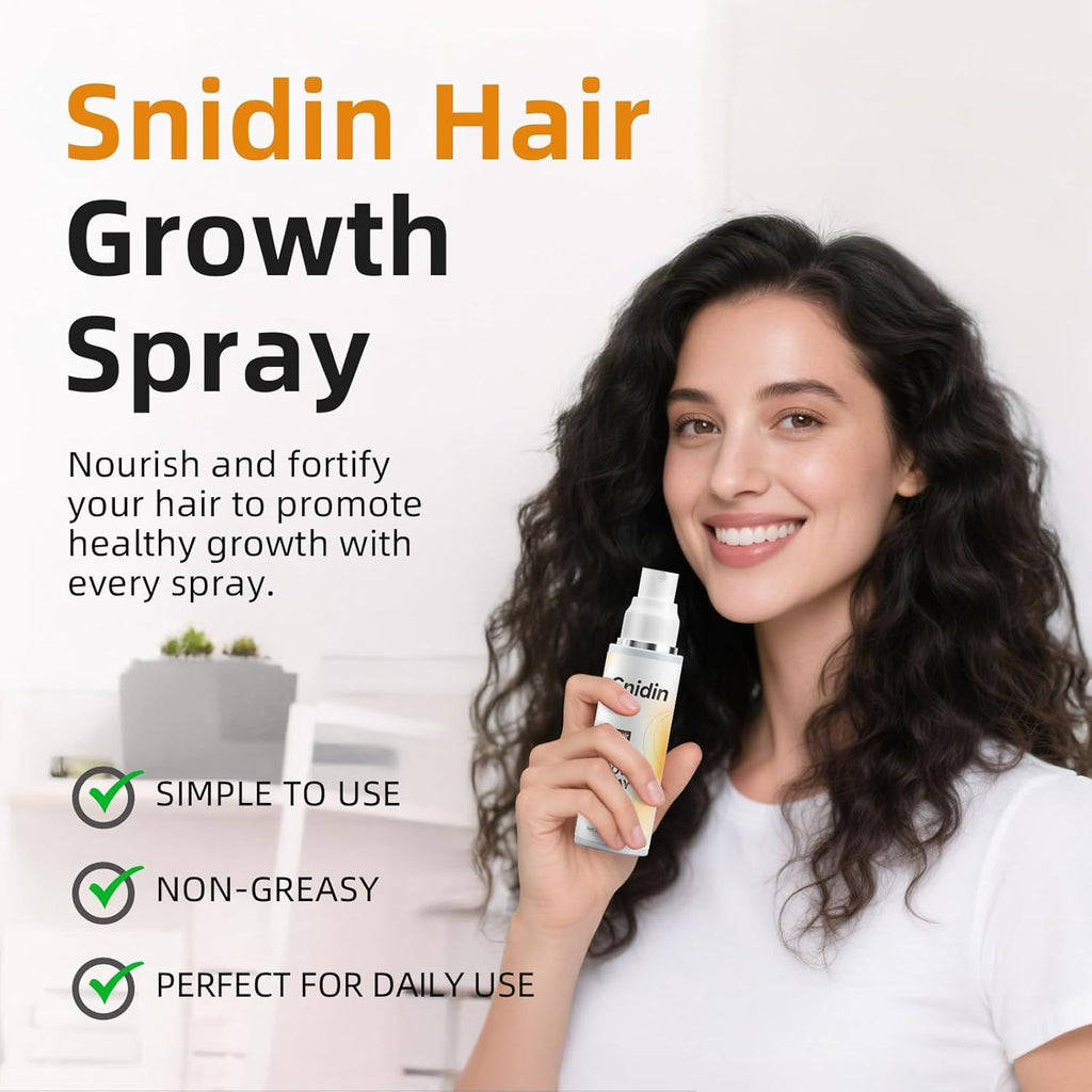 Hair Growth Spray with Rosemary Oil & Biotin - Nourishing & Non-Greasy