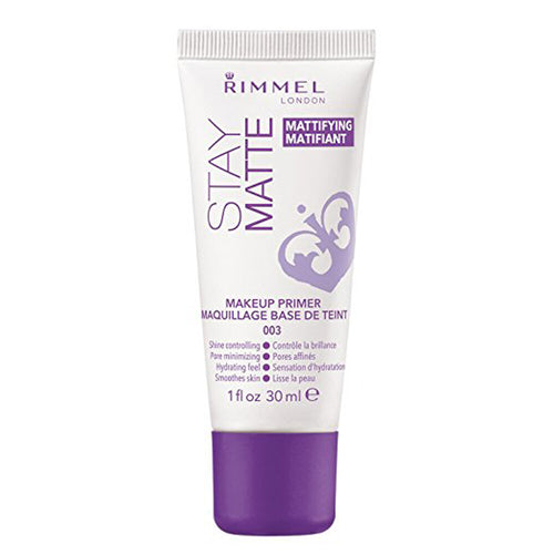 (2 Pack) Rimmel Matte Primer for Face, Long-Lasting Shine Control & Pore Minimizer