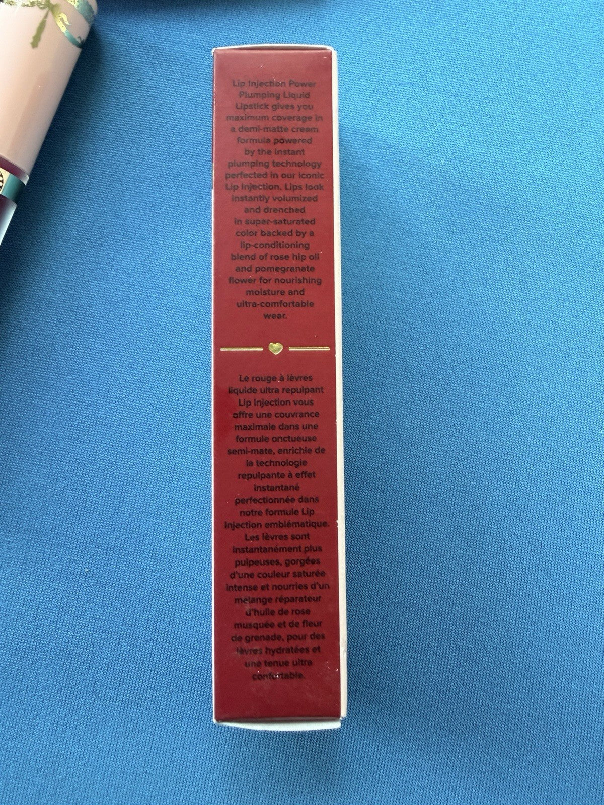 Liquid Lipstick with Lip Plumper Effect - Boom Boom Pow Full Size 0.1oz