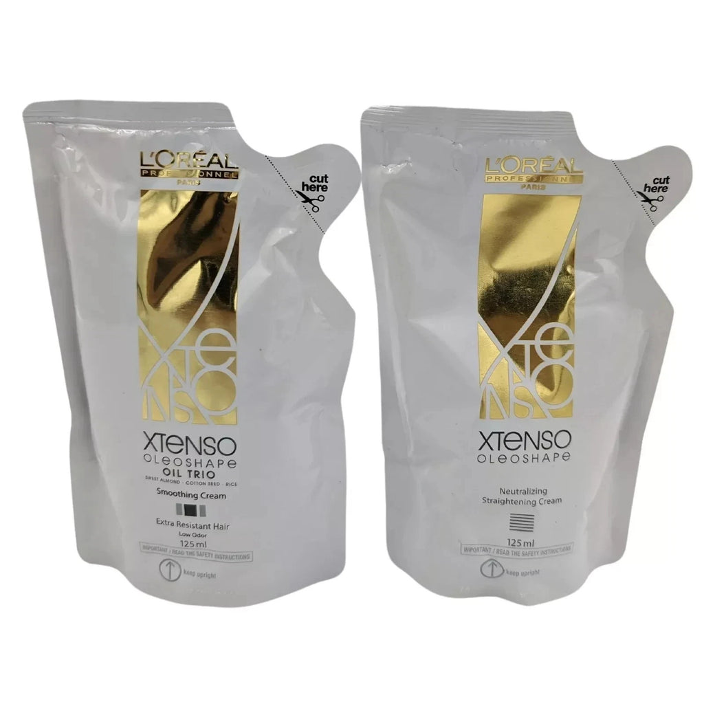 L'Oréal Xtenso Oleoshape Extra Resistant Hair Smoothing Cream 125ml + Neutralizer Set