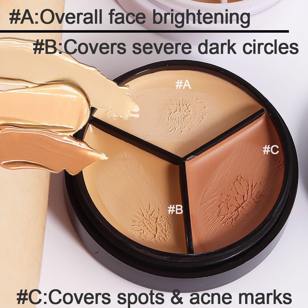 12 Color Conceal Correct Cream Contour Makeup Palette for Mature Skin