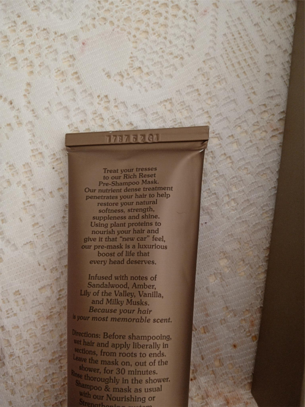 Pre-Shampoo Hair Reset Mask - Milky Rich Sandalwood 5oz