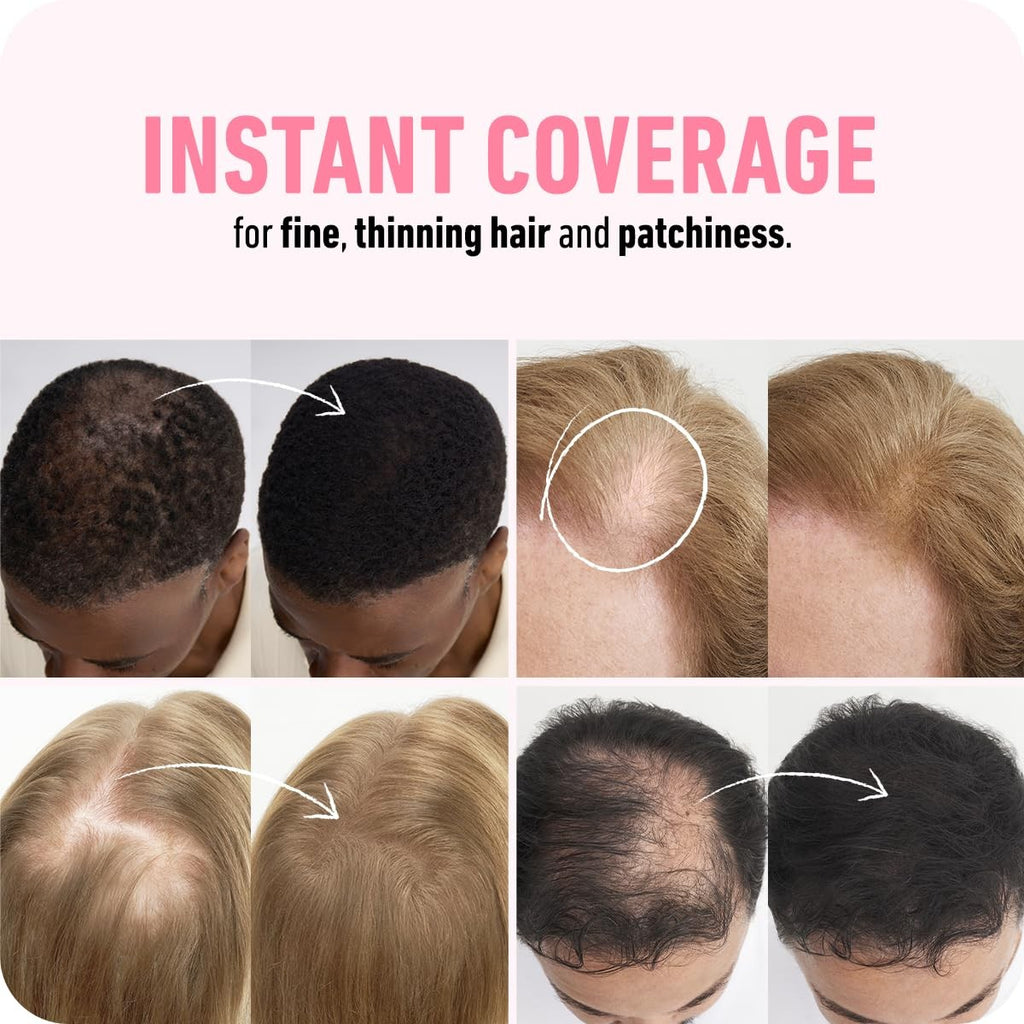 Hair Fibers for Thinning Hair - Natural Look, Water-Resistant, 28g Auburn