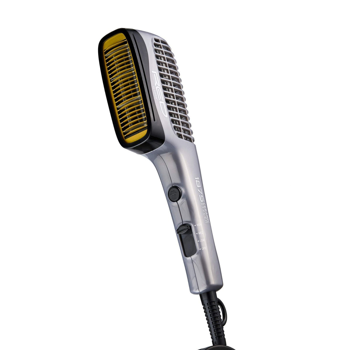 Ceramic Ionic Hair Dryer Comb with 3 Attachments, 4 Heat Settings & Cool Shot