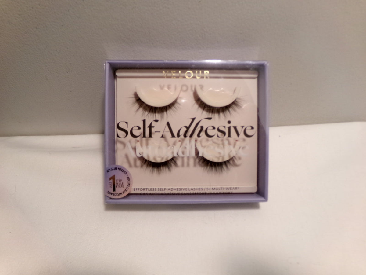 Velour Self-Adhesive False Eyelashes Effortless Collection 5+ Uses