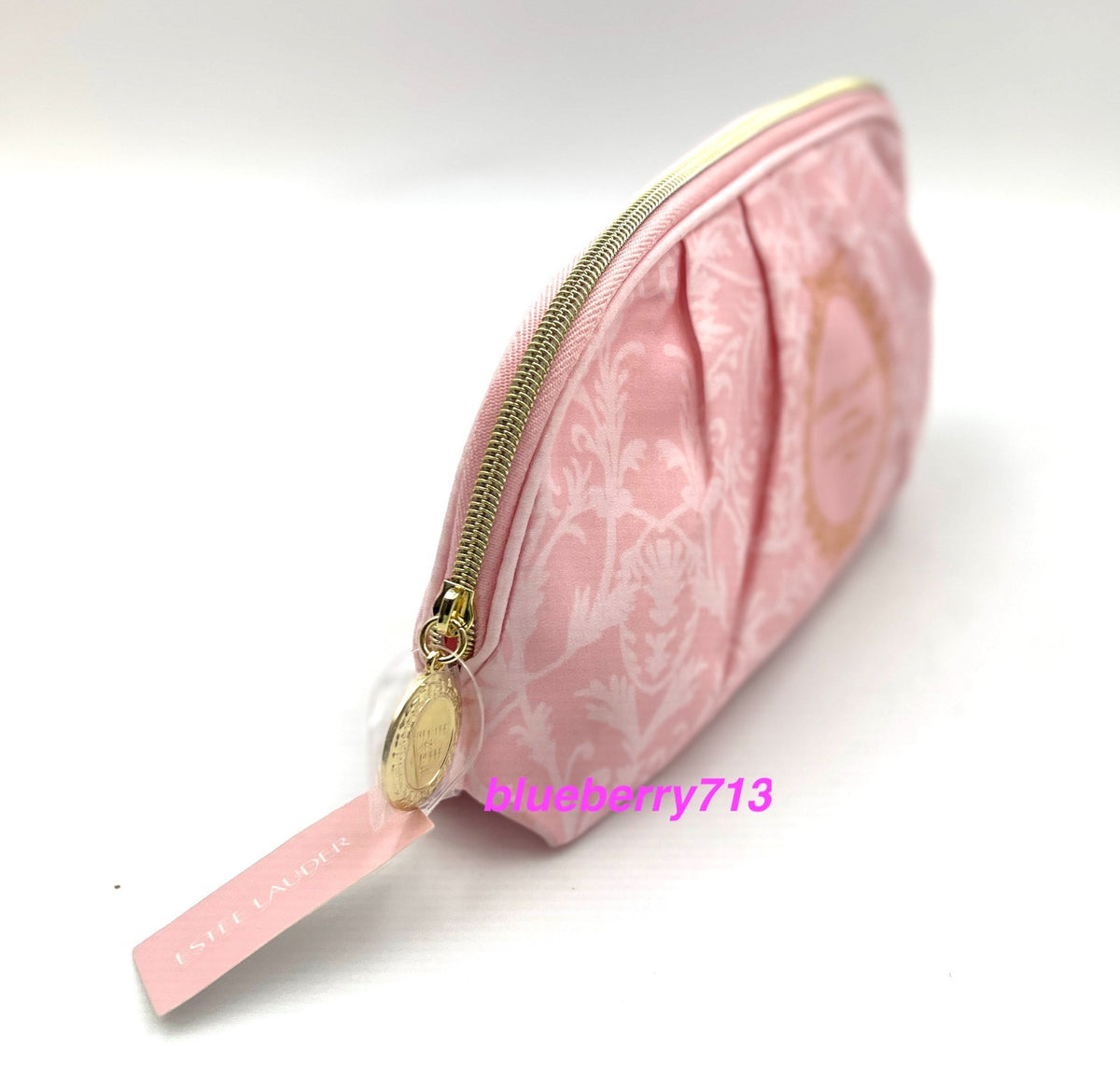 Pink Floral Makeup Bag Set - Estée Lauder Rose In Great Taste, 3 Pack