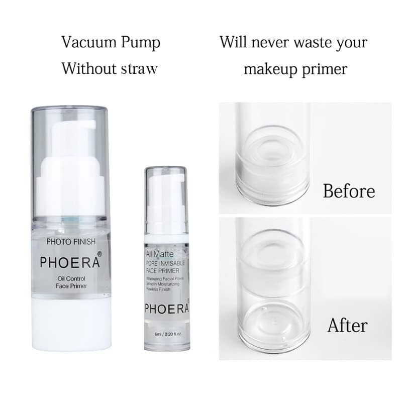 No Filter Poreless Face Primer - 2 Pack Anti-Aging & Smoothing Makeup Base