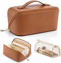 Cosmetic Bag Travel Toiletry Organizer — Ledger Bag for Makeup Essentials