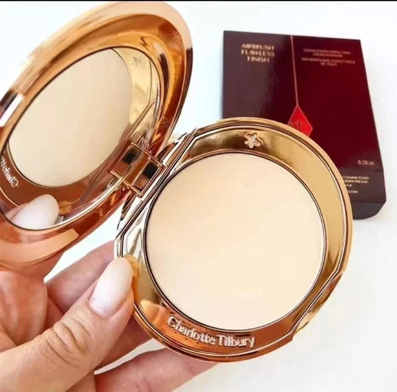 Charlotte Tilbury Airbrush Flawless Finish Powder - Micro-Fine Face Setting Powder, 8g