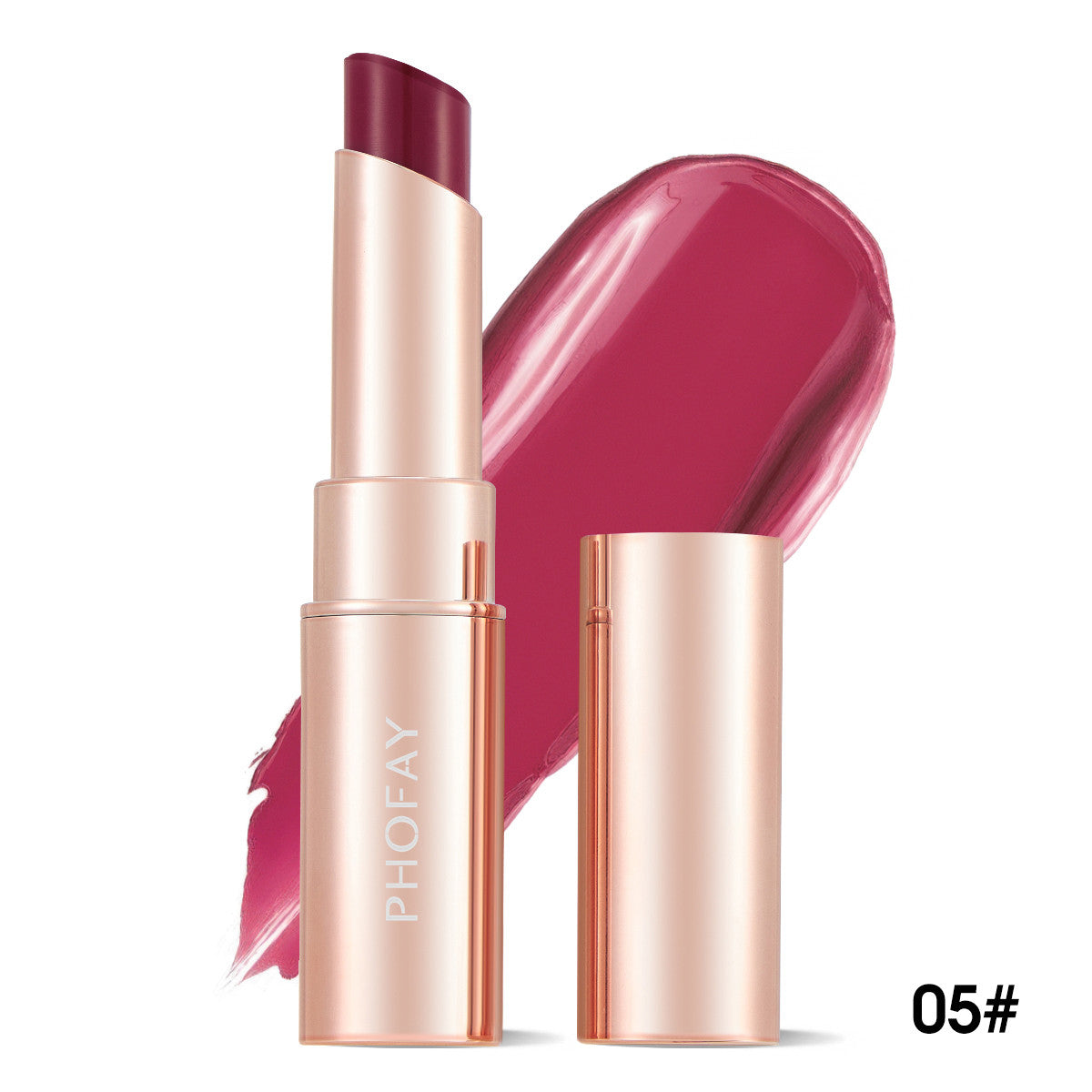 Hydrating Lipstick with Long-Wear Formula - Moisturizing Lip Color