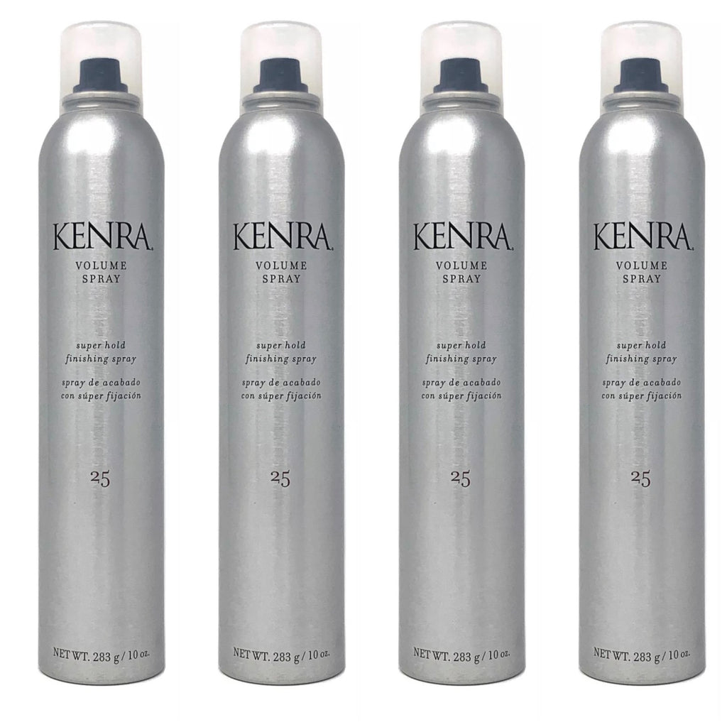 Kenra Volume Spray 25 Super Hold Hair Spray - 10 oz Pack of 4
