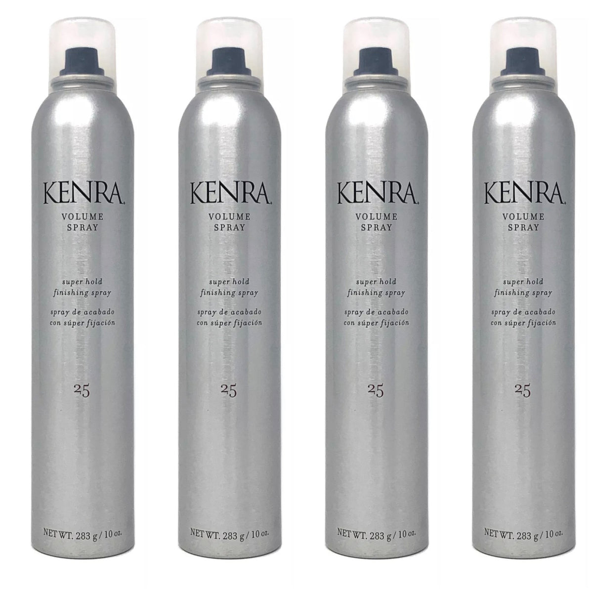 Kenra Volume Spray 25 Super Hold Hair Spray - 10 oz Pack of 4