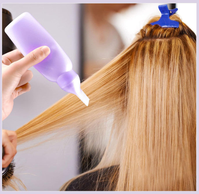 Root Comb Applicator Bottle Set 6oz - Hair Dye & Oil Dispenser with Graduated Scale - 3 Pack