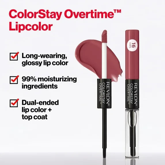 Longwear Lipstick with Gloss Top Coat - Endless Spice, 0.07 fl oz