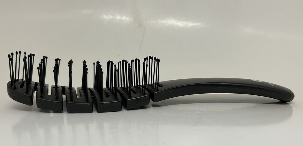 Calista Smoothie Detangle Hair Brush - Flexible Lightweight Black