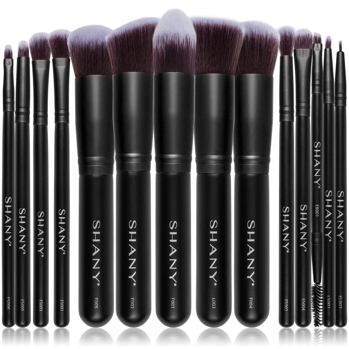 14-Piece Complete Makeup Brush Set with Synthetic Bristles – Professional & Gift Ready