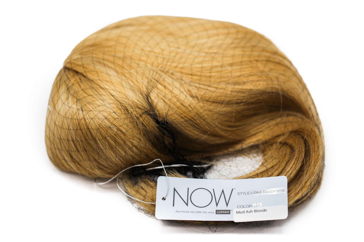 Synthetic Light Touch Bob Wig - Medium Ash Blonde, Natural Movement