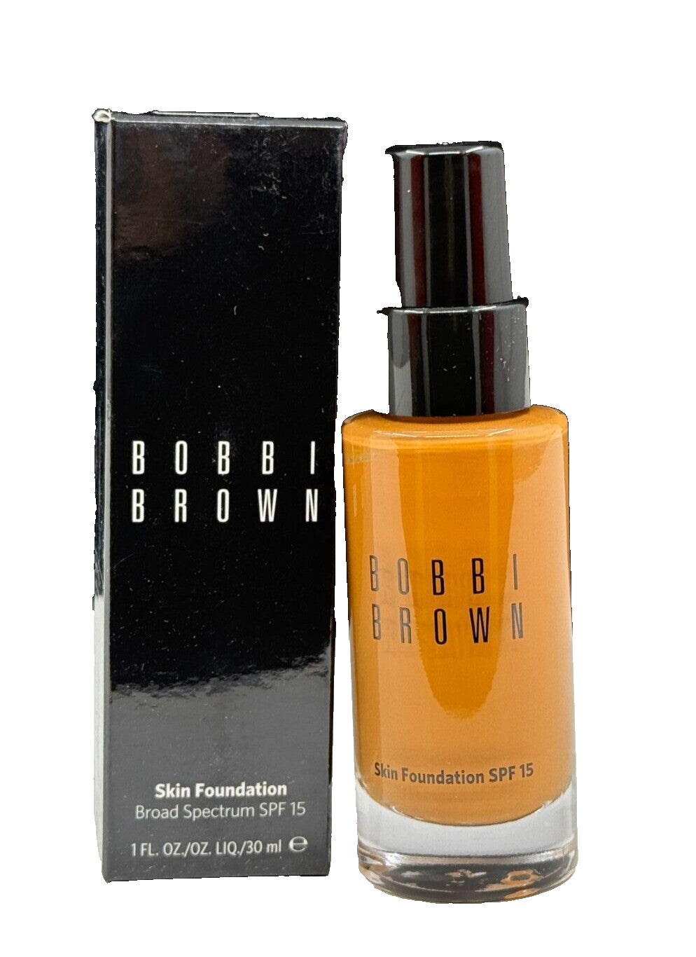 Bobbi Brown Skin Foundation SPF 15 - Golden Almond 6.75ml/1oz NIB