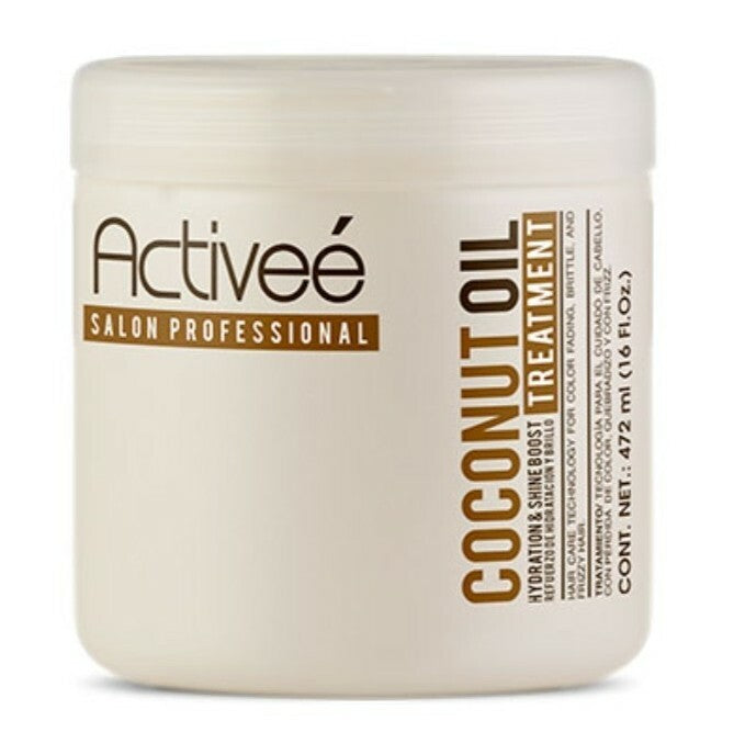 Coconut Oil Hair Mask Treatment - Hydrating & Shine Boost for Dull, Frizzy Hair 16 oz