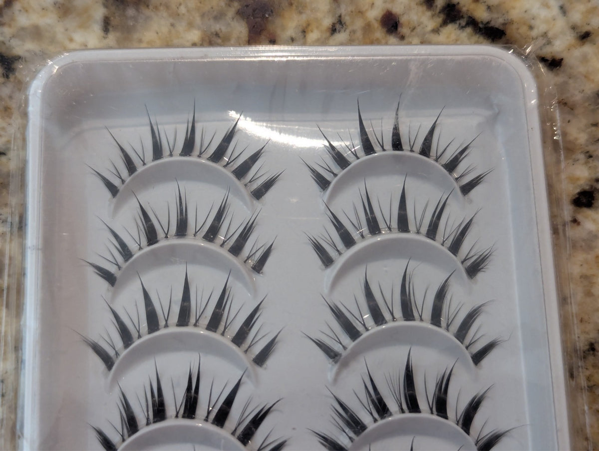 10 Pairs of Eyelash Extension Clusters - False Lash Fans for Eyelash Extensions