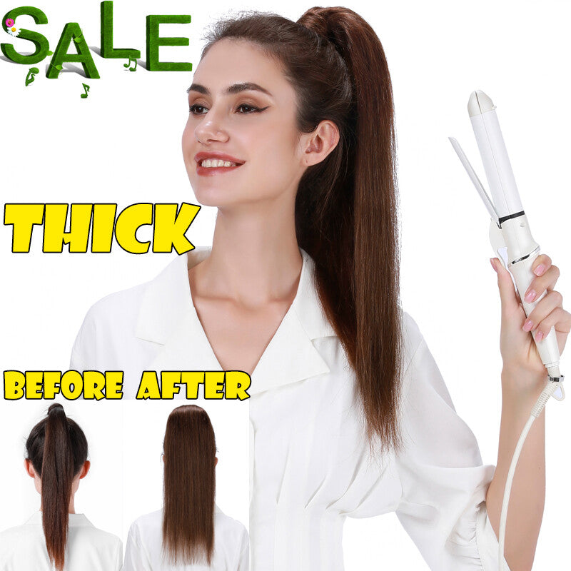 100% Human Hair Ponytail Extensions Clip-In Wrap Around Hairpiece