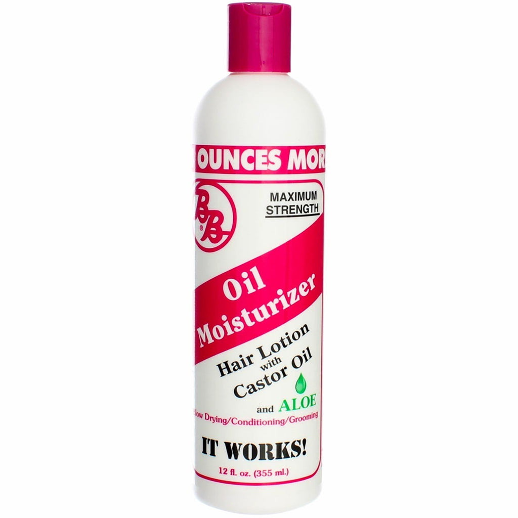 4 Pack Hair Moisturizer with Castor Oil & Aloe for All Hair Types