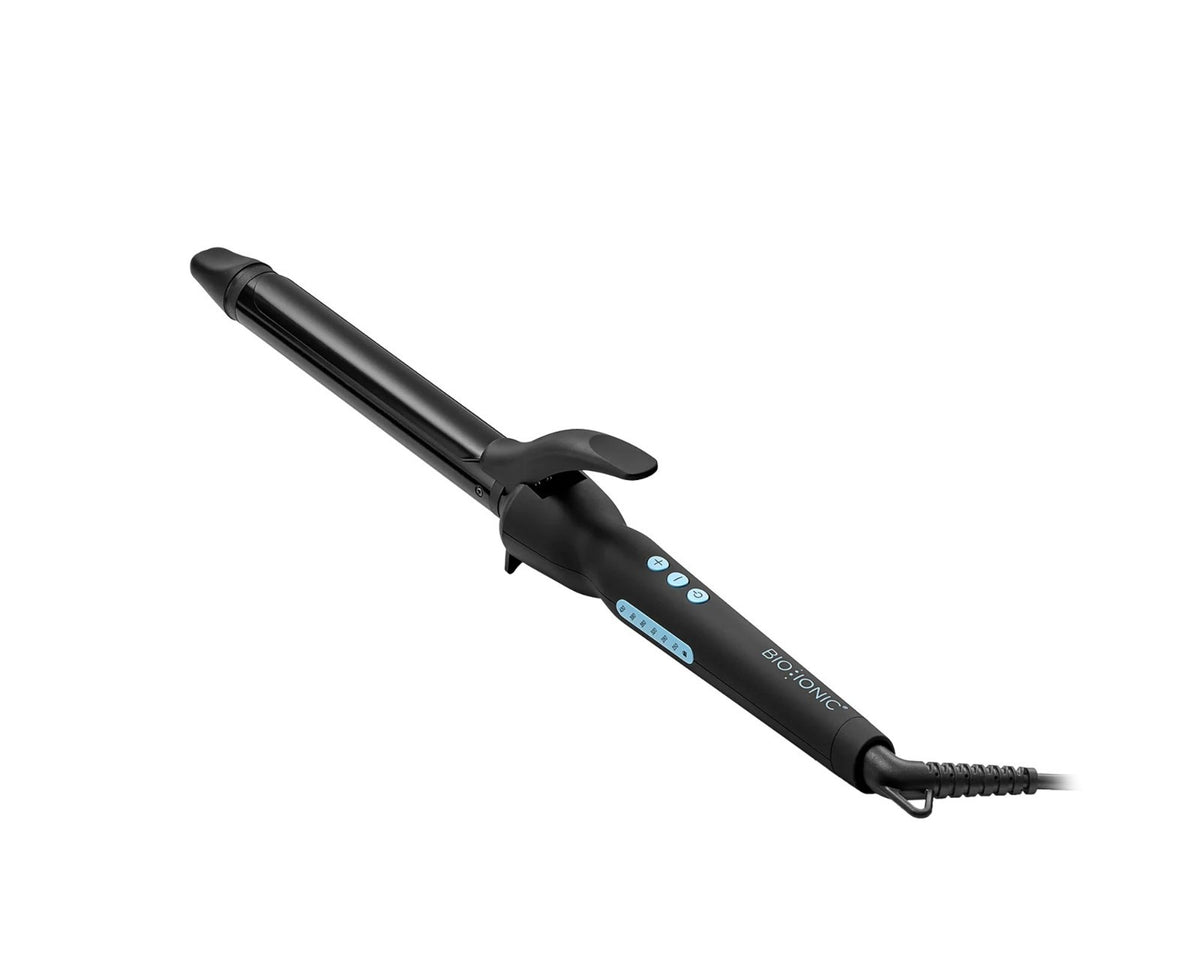 Long Barrel Curling Iron 1-Inch Hair Styling Tool with Cool Touch Grip