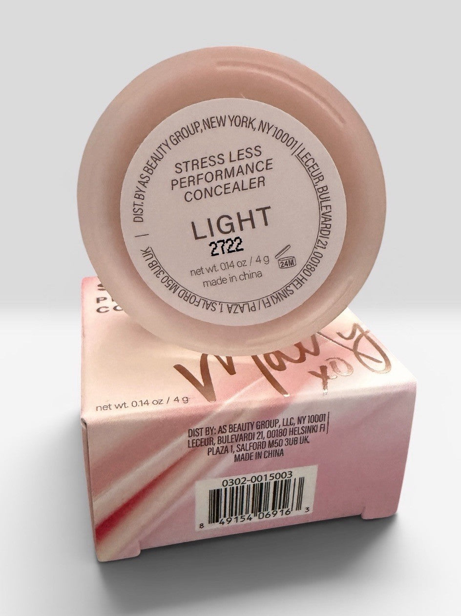 Stress Less Performance Concealer Cream - Buildable Light Coverage, 0.14 oz
