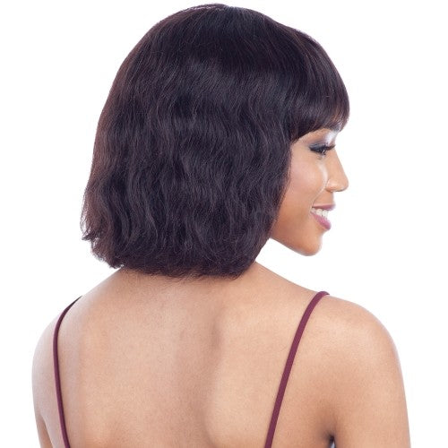 Brazilian Unprocessed Human Hair Wig - Melody Style, Natural Color