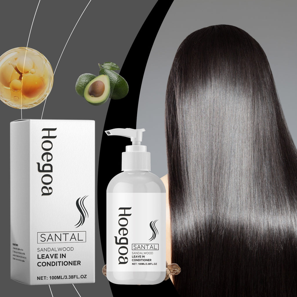 Hair Serum for Dry Frizzy Hair Nourishing Leave-in Treatment Smoothing Shine