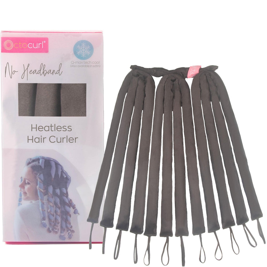 Heatless Curling System for Medium to Long Hair - No Headband, Customizable Curls