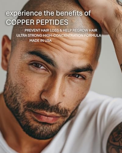 Copper Peptides Hair Growth Serum - 10% Liposomal GHK-Cu for Thicker Hair