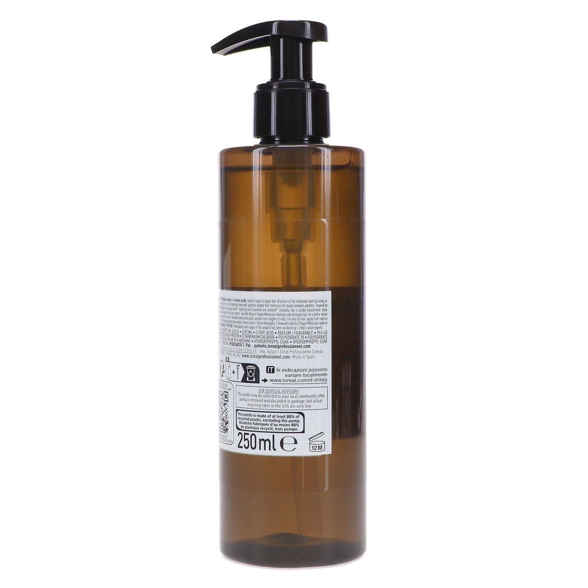 L'Oreal Professionnel Absolute Repair Molecular Hair Serum 8.45 oz - Damage Repair & Deep Nourishing