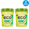 Eco Style Olive Oil Styling Gel Max Hold 32oz Two Pack - Alcohol-Free Hair Gel
