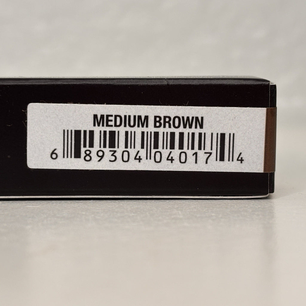 Waterproof Brow Pen in Medium Brown with Fine Tip - Natural Hair-Like Strokes