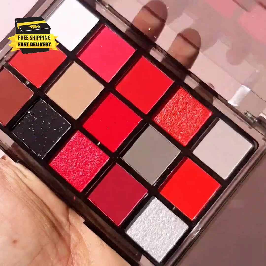 15 Color Gothic Halloween Eyeshadow Palette | Vampire & Vampire Makeup