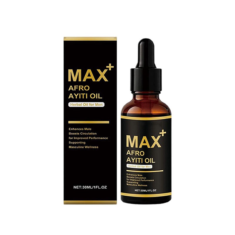 Herbal Massage Oil for Men - Circulation & Relaxation, 30ml