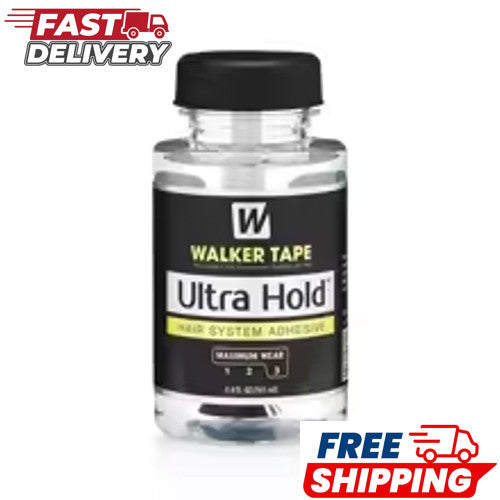 Maximum Hold Hair System Adhesive - 3.4oz Wig, Toupee, Lace Front Glue