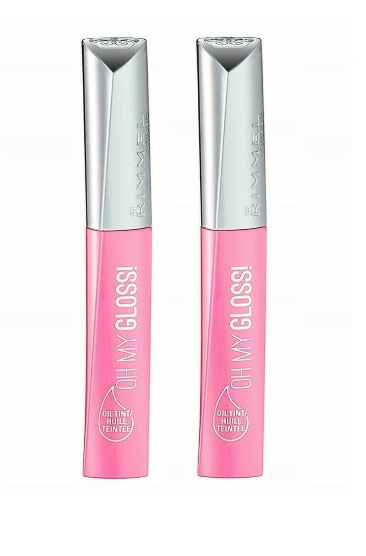 Lip Gloss Oil Tint in Master Pink - 2 Pack for Glossy Lips