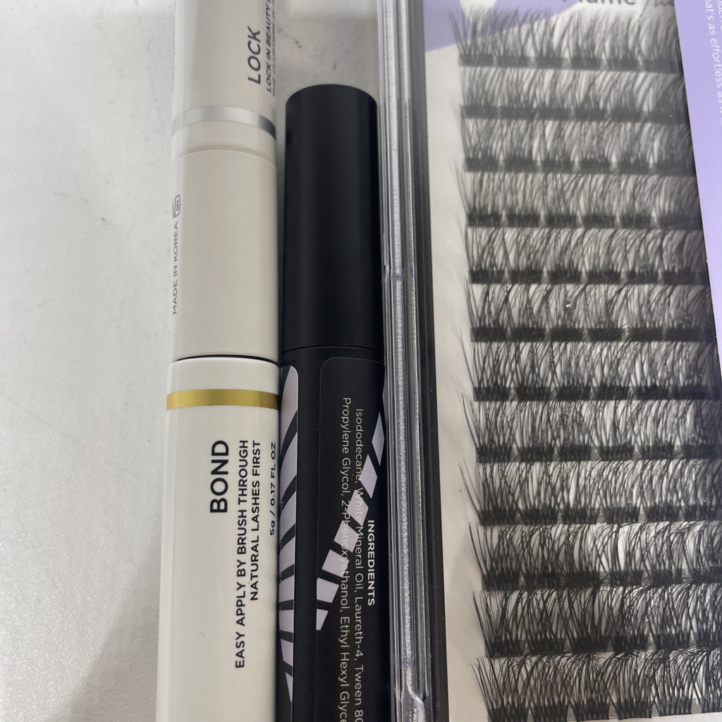 Lash Extension Kit with 144 Cluster Lashes and Tools for Eyelash Enhancement